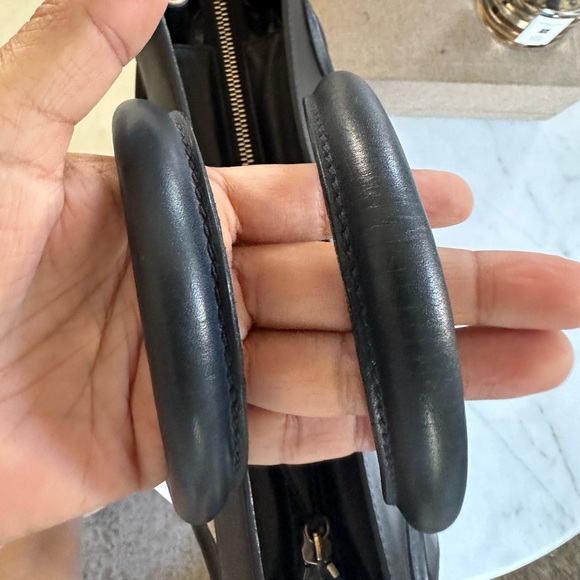 SALE Celine Luggage in good condition canvas calfin tri color. - Picture 6 of 14